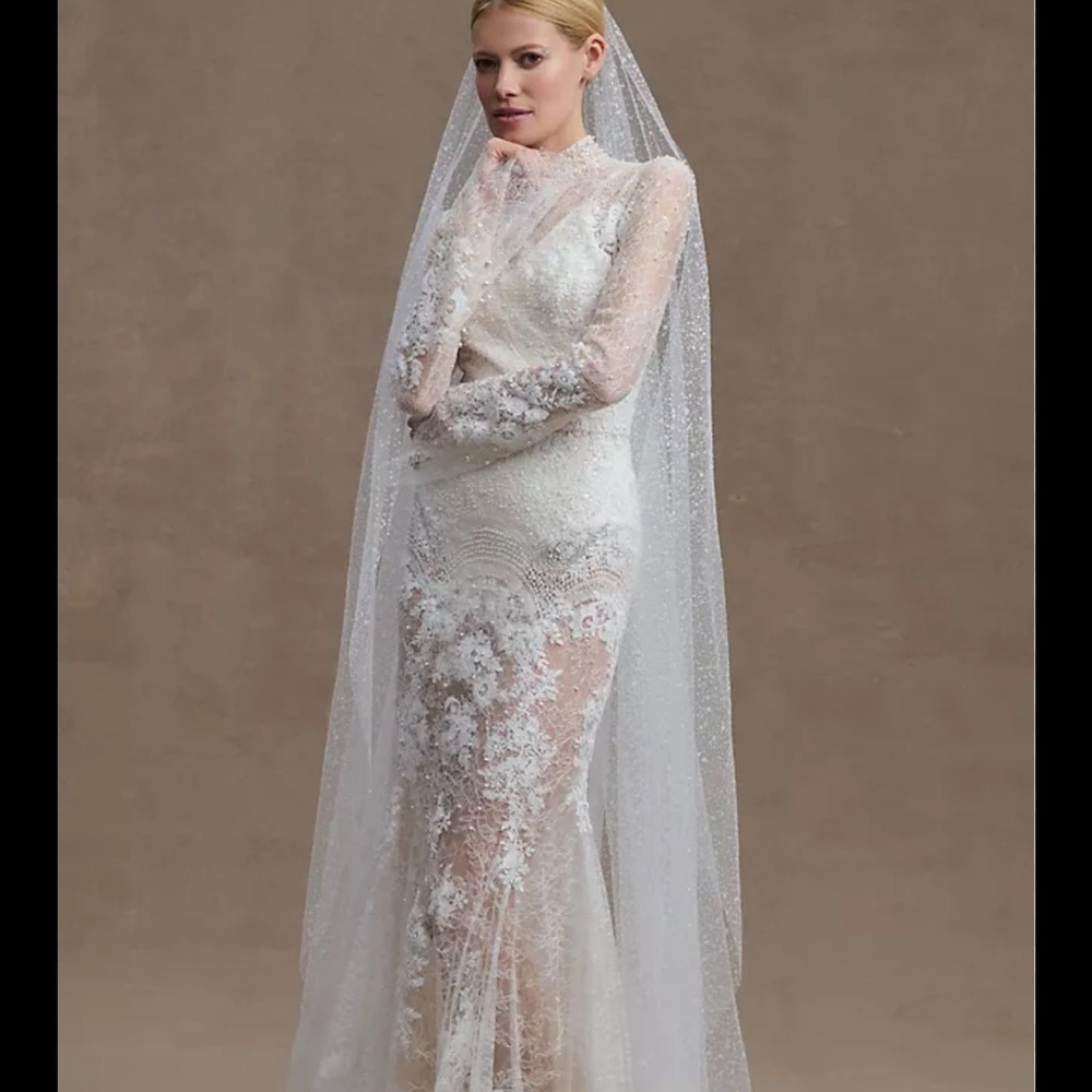 Anthropologie wedding veil